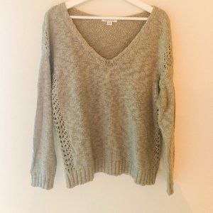 American Eagle Knit V-Neck Sweater